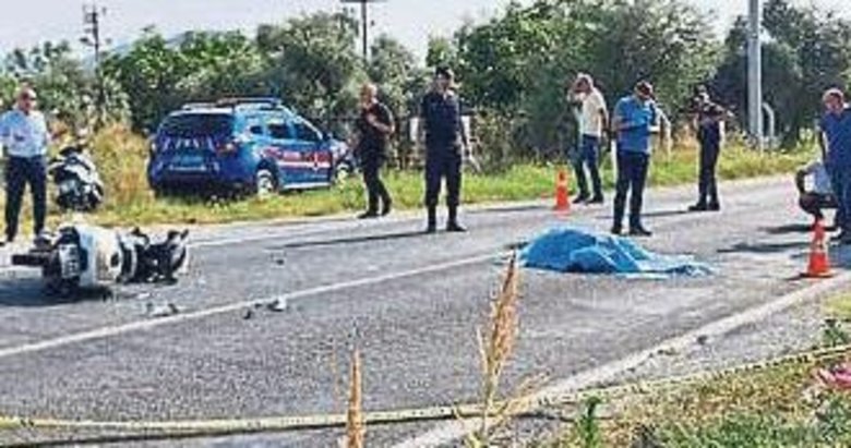 Motosikletini ölüme sürdü