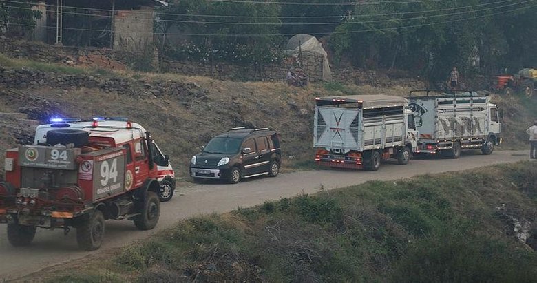 Ahmetli’deki orman yangınının hasar tespit çalışmaları başladı