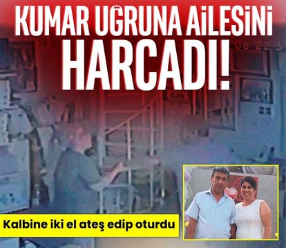 Kumar uğruna ailesini harcadı!