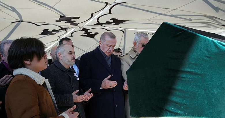 Başkan Erdoğan Akif Çağatay Kılıç’ın babası Sinan Kılıç’ın cenaze törenine katıldı