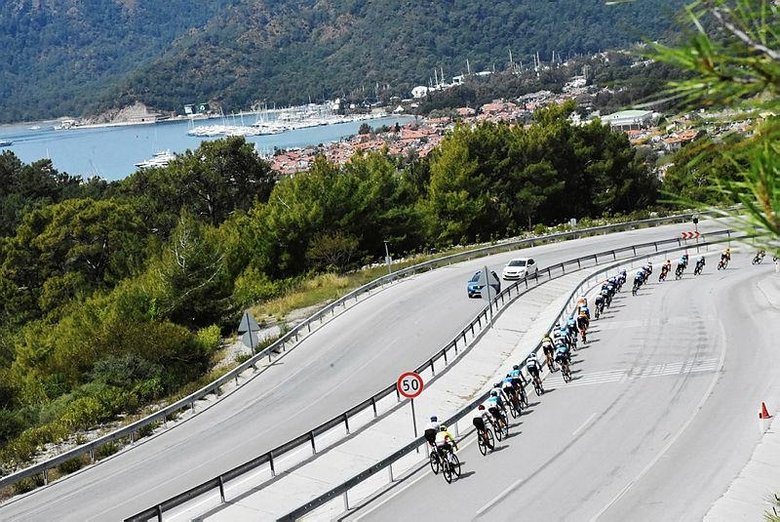 56. Cumhurbaşkanlığı Türkiye Bisiklet Turu Fethiye-Marmaris etabı başladı