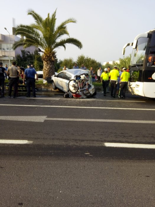 Aydın Efeler’de trafik kazası: 1 ölü, 5 yaralı