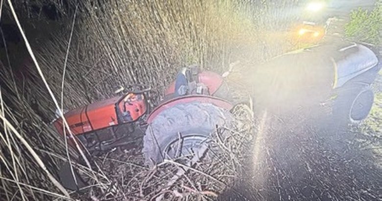 Traktörün altında kalarak can verdi