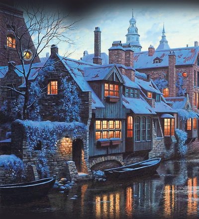 Kışın masal şehirleri