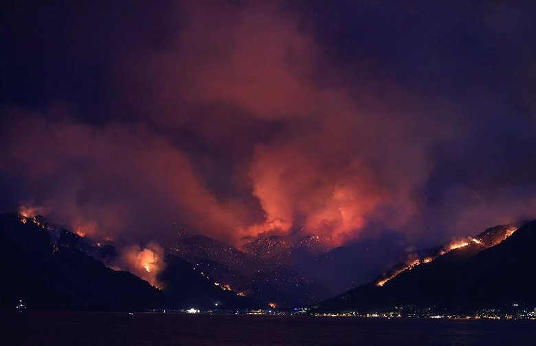 Son dakika: Marmaris’te orman yangını: 1 kişi hayatını kaybetti