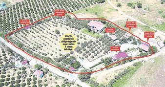 Portakal’ın çiftliğinde yıkım var