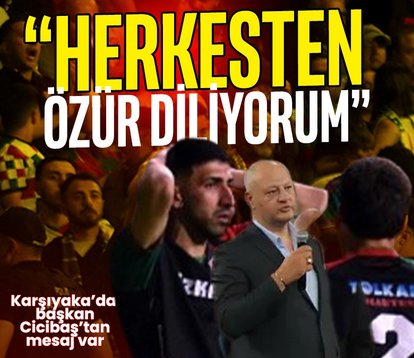 Karşıyaka’da Cicibaş’tan özür mesajı!