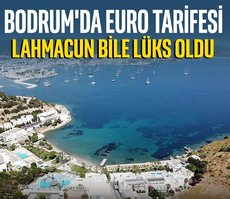Bodrum’da Euro tarifesi