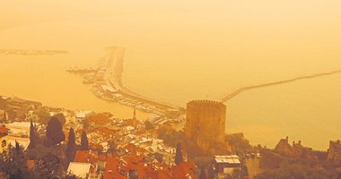 Antalya’yı çöl tozu kapladı