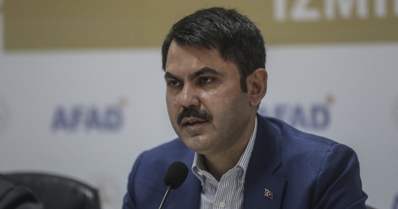 Son Dakika Cevre Ve Sehircilik Bakani Kurum Dan Izmir Depremi Aciklamasi