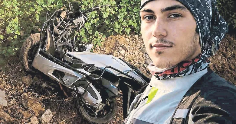 Motosiklet tutkusu genci hayattan kopardı