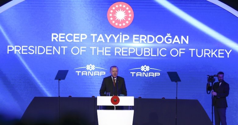 TANAP Avrupa Bağlantısı Başkan Erdoğan’ın katılımıyla Avrupa’ya bağlandı