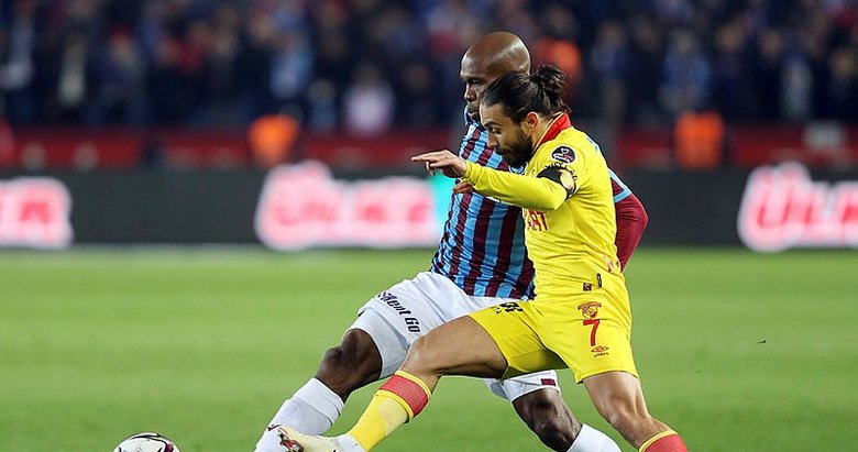 Göztepe Lider Trabzonspor’a boyun eğdi