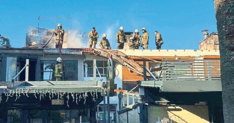 Bostanlı’daki yangın büyümeden önlendi