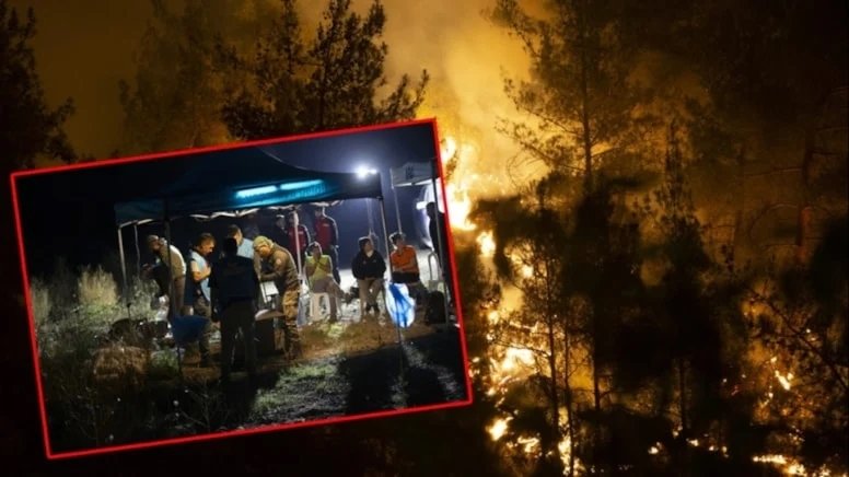 Orman yangınları nedeniyle 2 bin 619 kişi güvenli bölgelere alındı