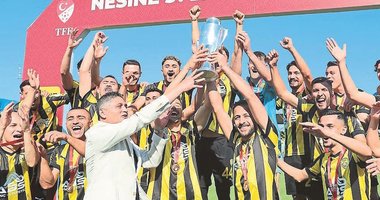 Aliağa kupasına kavuştu