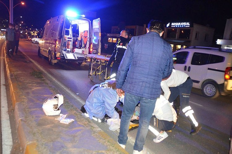 Yolun karşısına geçmek isteyen Gamze’den acı haber