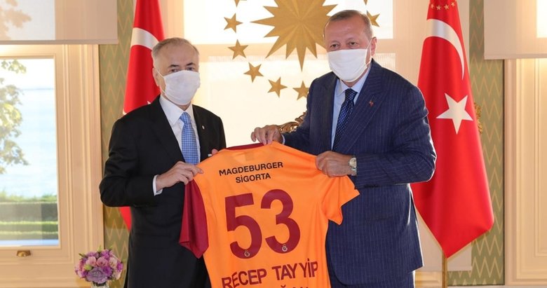 Başkan Erdoğan, Mustafa Cengiz’i kabul etti