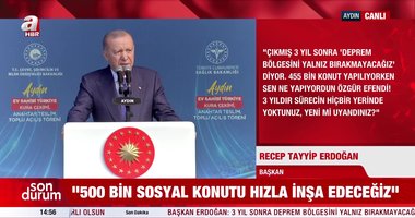 Aydın Şehir Hastanesi açıldı! Kurdeleyi Başkan Erdoğan kesti