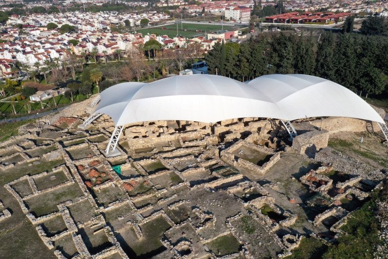 Şifa verdiğine inanılıyor! Aydın’da 5. yüzyıldan kalma ’kutsal su’ bölümü bulundu