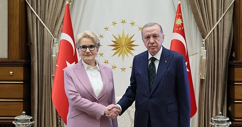 Külliye’de kritik zirve! Başkan Erdoğan, Meral Akşener’i kabul etti