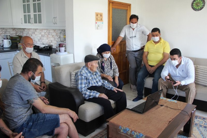 91 yaşındaki Mehmet amcaya Başkan Erdoğan’dan sürpriz