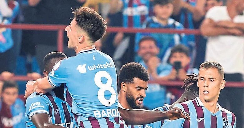 Trabzonspor şaha kalktı