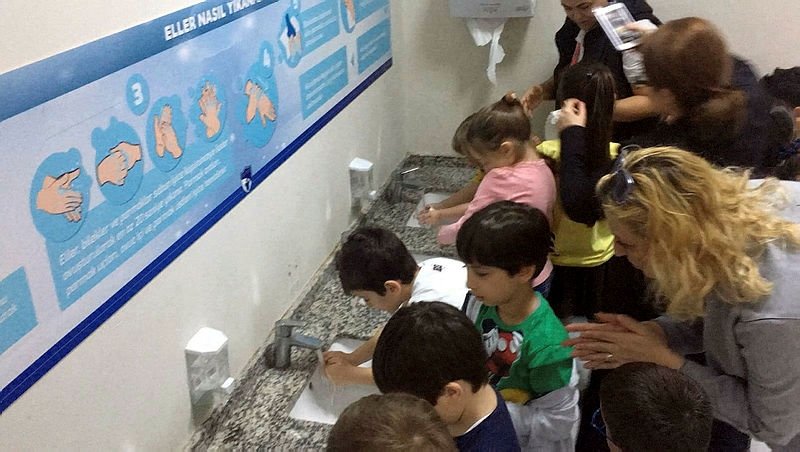 İzmir’de miniklere en temiz eğitim
