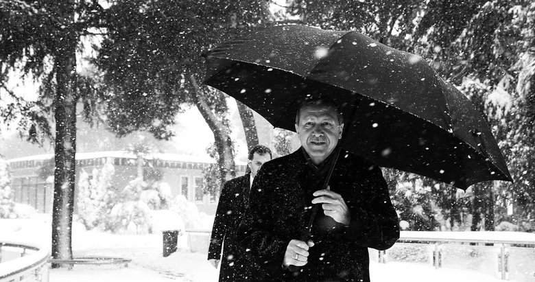 Başkan Erdoğan’dan kar paylaşımı