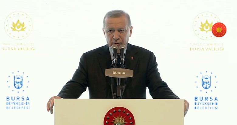 Başkan Erdoğan Bursa’da konuştu: Bizde yarı zamanlı belediyecilik olmaz