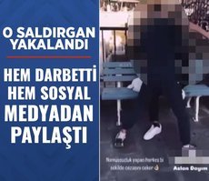 Hem darbetti hem sosyal medyadan paylaştı