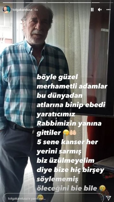 Tolga Karel babasının cenazesinde yoktu! Ama arkasında bırakıp gittiği oğlu oradaydı