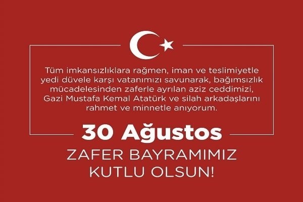 30 agustos zafer bayrami kutlama