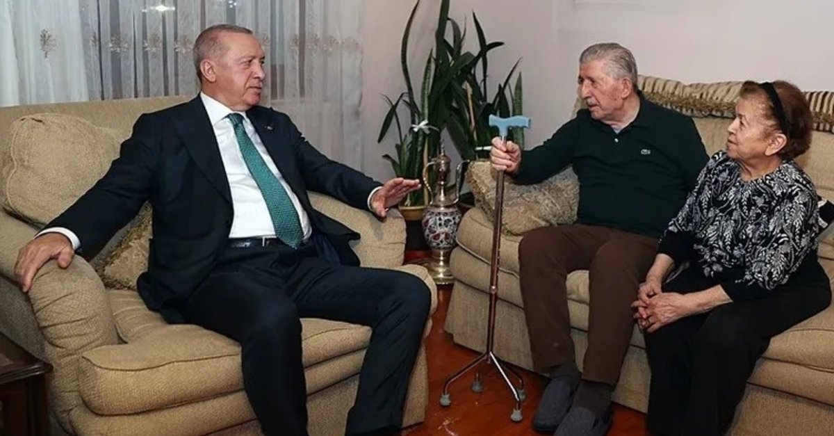Başkan Erdoğan'dan Köksal Toptan'a ziyaret