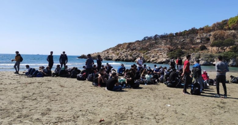 Seydikemer’de 96 kaçak göçmen yakalandı