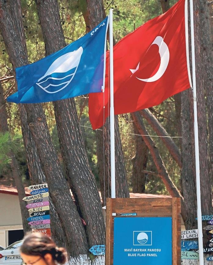 Fethiye’nin liseli plajı