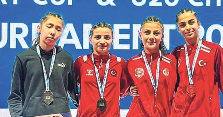 Afyonlu sporcular milli takımı temsil etti