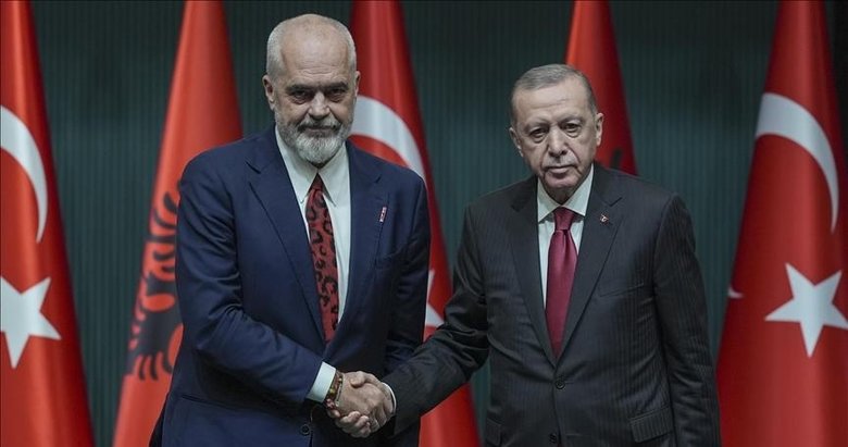 Başkan Erdoğan Arnavutluk Başbakanı Edi Rama ile görüştü