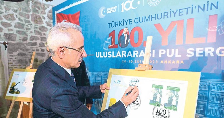 PTT’nin 100’üncü Yıl pulları hazır