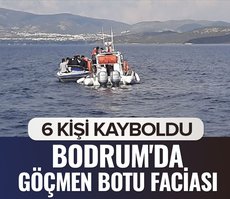 Bodrum’da göçmen botu faciası! 2 kişi öldü, 4 kişi kayıp
