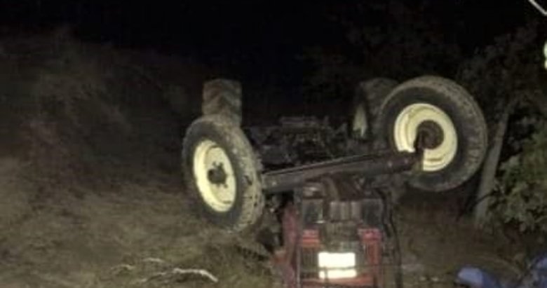 İzmir’de feci kaza: Yaşlı adam devrilen traktörün altında can verdi!