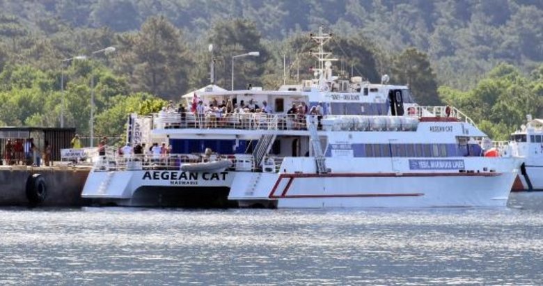 Marmaris-Rodos feribot seferleri durduruldu