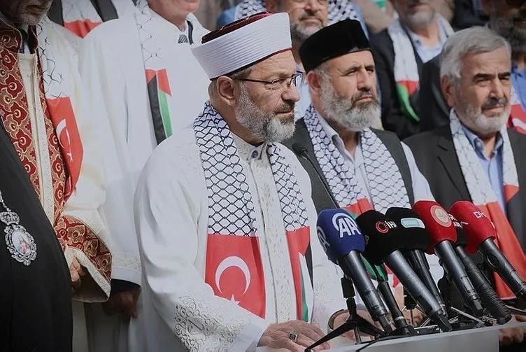 Filistin’e destek İsrail’e lanet! Soykırımın yıl dönümünde Türkiye ayakta!