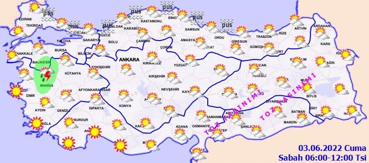 İzmir ve Ege için sağanak uyarısı! Meteoroloji açıkladı 3 Haziran Cuma hava durumu