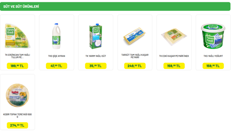 Tarım Kredi Kooperatifi 3-9 Şubat indirin kataloğu