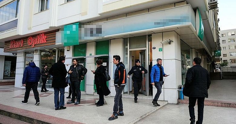 İzmir Karabağlar’da banka soygunu