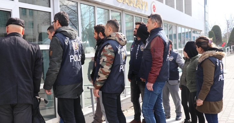 Denizli’de organize suç örgütüne operasyon: 7 kişi tutuklandı