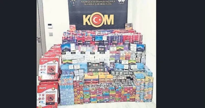 9 ayda 91,7 milyar liralık kaçak ürün ele geçirildi