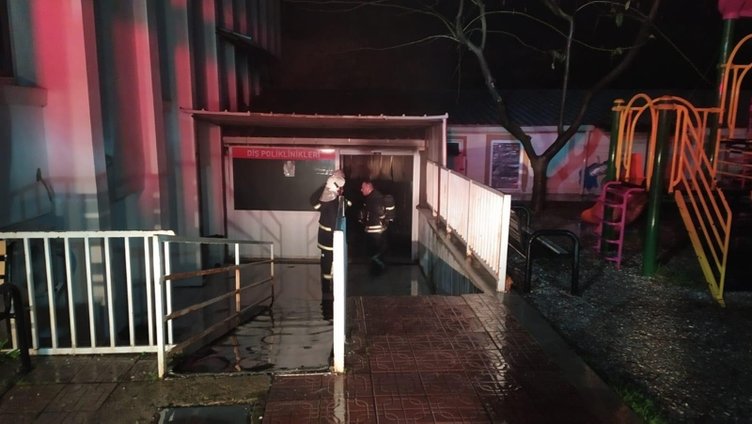 Muğla Milas’taki 75. Yıl Devlet Hastanesi’nde yangın