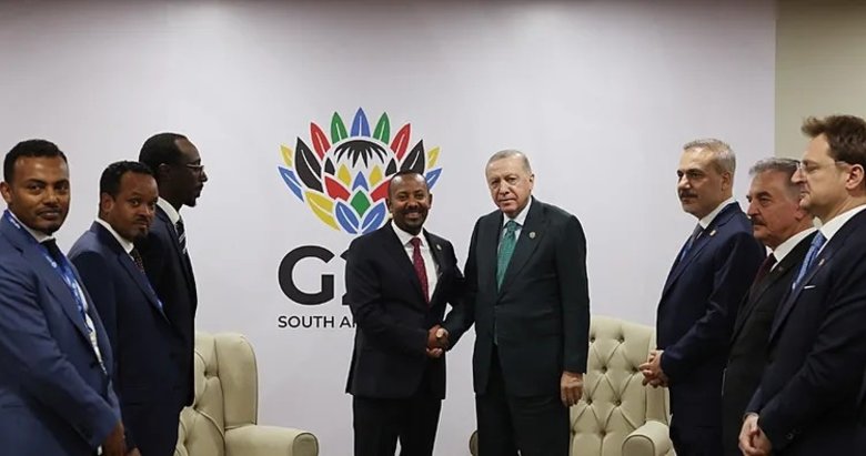 Başkan Erdoğan, Etiyopya Başbakanı’nı kabul etti!